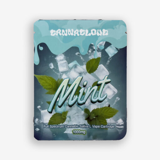 1000mg Cannabis Sativa L Vape Cartridge Contains THC – Mint Strain in UK