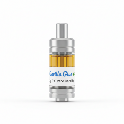 2g Cannabis Sativa L Vape Cartridge Contains THC - Gorilla Glue Strain in UK